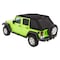 Bestop Jeep Wrangler Trektop Glide Slantback Soft Tops For Jeep 2007-2018 Wrangler JK 4 Door 54923-35 - alternate 1
